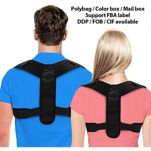 Correcteur de posture pour le haut du dos, soutien de la clavicule, redresseur de dos réglable, soulage la douleur dorsale - Product Image 2