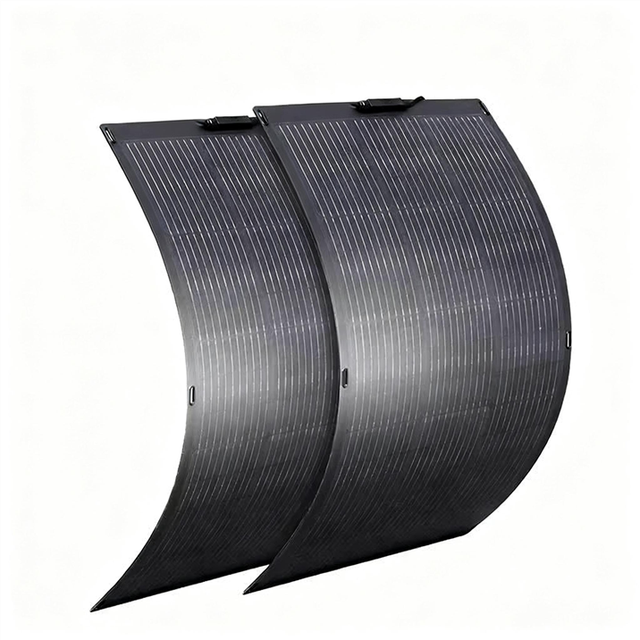 120W Ultra Thin Flexible Solar Films Photovoltaic Module Panels BIPV Facade AHONY Topcon Cell 25.4% Efficiency