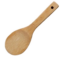 Cuillères à riz en bambou de meilleure qualité, biodégradables, fabriquées en 100% bambou antiadhésif, pour la cuisine du cuiseur à riz
