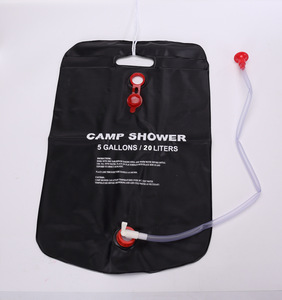 Sac de <span class=keywords><strong>douche</strong></span> de camping pliant en PVC, douches solaires avec eau chaude, sac de <span class=keywords><strong>douche</strong></span> suspendu pour chauffe-eau pour l'extérieur - Product Image 4