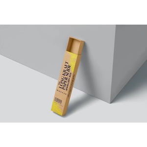 Caja de Regalo Personalizada con Logotipo Impreso, Caja de Joyería de Cartón Kraft Plegable con Cajón Deslizante Largo - Product Image 3