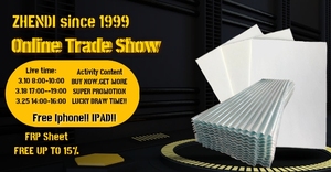 Sợi Thủy Tinh Gia Cố Nhựa (FRP) Panels/Màu Gel Tráng Tấm Lợp - Product Image 2