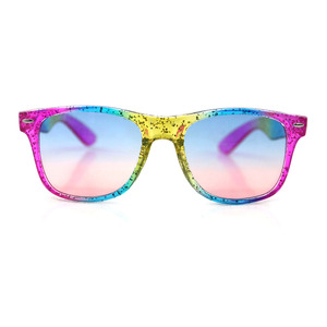 Mermaid Long Lanh Cầu Vồng Kính <span class=keywords><strong>Frames</strong></span> Nhựa Designer Womens Thời Trang Sunglasses <span class=keywords><strong>Bling</strong></span> Trang Trí Kính Mắt - Product Image 5