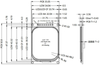 2.01 2 Inci 240*296 Modul Layar LCD TFT Serial SPI Kecil Persegi dengan Papan PCB Header 10 Pin JD9853 Panel Layar LCD Pabrik