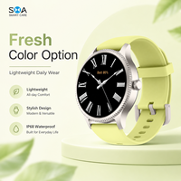 Reloj Inteligente Circular con Logotipo Personalizado de Proveedor Chino, con Llamadas Bluetooth, Monitor de Ritmo Cardíaco, Monitor de Sueño, Reloj Deportivo para Fitness