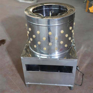 Machine à plumer les poulets automatique en acier inoxydable avec doigts en caoutchouc pour l'élimination des plumes de volaille - Product Image 2