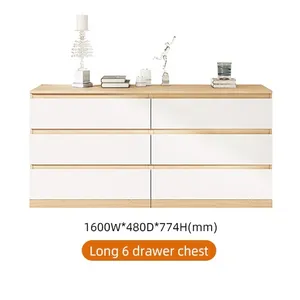 Mfun big factory products wooden corner cabinet bedroom furniture 2014 dressers 6 drawers for sale