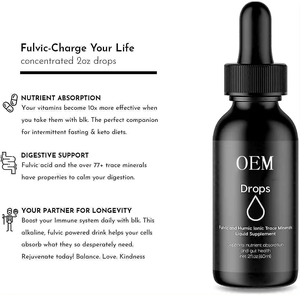 OEM Private Label Trace Minerals Liquid Drops Gym <strong>Keto</strong> Electrolyte Hydration Drinks Energy Supplement Drops - Product Image 5