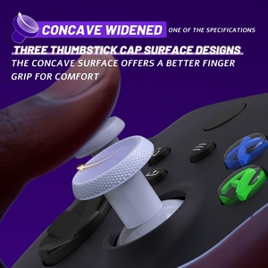 EXtremeRate ThumbsGear V3 Blanc DIY Joysticks interchangeables réglables en hauteur pour manette Xbox Series X S - Product Image 5