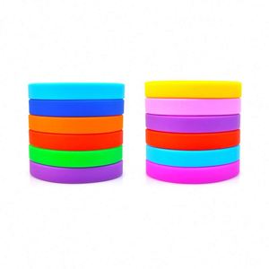 Bracelet en silicone lumineux personnalisé avec logo couleur, promotionnel, créatif et étanche - Product Image 6