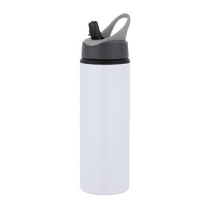 Botella de Agua Deportiva de Boca Ancha Estilo Americano de 750 ml, Tapa de Cuerno de Buey C9, Sublimación en Blanco para Escalada y Senderismo al Aire Libre, Logotipo Personalizado - Product Image 2