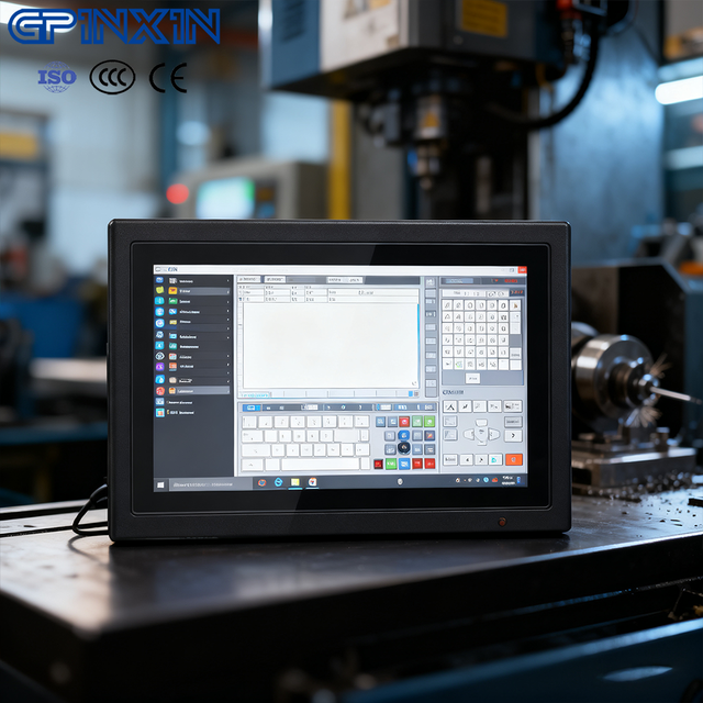 Embedded 12.1 Inch Industrial Computer Panel PC IP65 Waterproof Resistive Touch Rugged Fanless Design Wide Operating Temperature