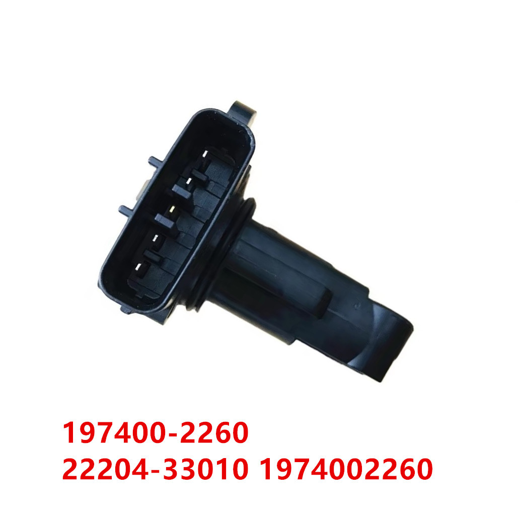 Capteur De Débit D'Air MAF OEM 22204-33010 197400-2260 - Compatible Toyota Auris, Corolla, Hiace, Land Cruiser Prado, Yaris