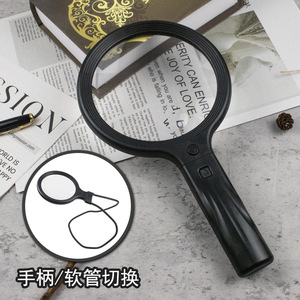 Wholesale Ladies Mom <strong>Elderly</strong> Gift Long <strong>Chain</strong> 5X Necklace Magnifier for Reading Magnifying Glass Necklace Pendant - Product Image 4