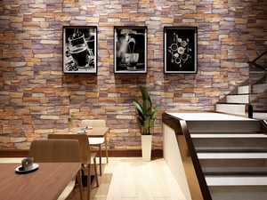 Tuiles murales autocollantes en 3D en forme <span class=keywords><strong>de</strong></span> briques, à peler et à <span class=keywords><strong>coller</strong></span>, imperméables, en <span class=keywords><strong>PVC</strong></span>, pour la cuisine, la <span class=keywords><strong>salle</strong></span> <span class=keywords><strong>de</strong></span> <span class=keywords><strong>bain</strong></span>, le salon, la décoration <span class=keywords><strong>de</strong></span> la maison - Product Image 6