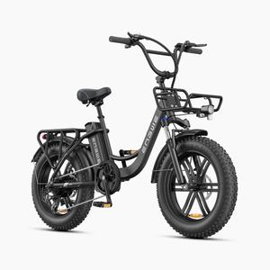 Vélo électrique Engwe L20 boost, pneus larges, roues de 20 pouces, cadre en aluminium, Shimano 7 vitesses - Product Image 1