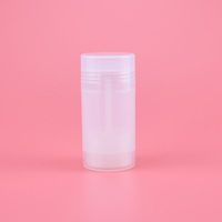 Rouleau de remplissage du fond de 15g 30g 50g 75g 100g Tube de bâton de déodorant antisudorifique à torsion Contenant en bâton de déodorant parfumé
