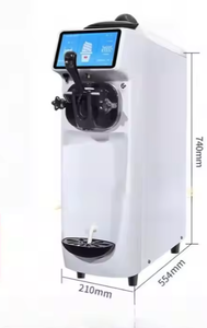 Máquina macia do fabricante pequeno do gelado do sabor do anúncio publicitário <span class=keywords><strong>3</strong></span> do cone do gelado do Desktop - Product Image 4