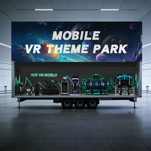 Solutions VR tout-en-un OEM ODM pour parcs VR, <span class=keywords><strong>camion</strong></span> de jeu commercial mobile en alliage d'aluminium 9D pour parcs à thème VR intérieurs - Product Image 4