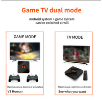Boîte de jeu Portable XS5600 rétro HD Mini TV BOX vidéo rétro lecteur de Console de jeu TV pour PS1/PS P/N64 Double système avec jeux 3D
