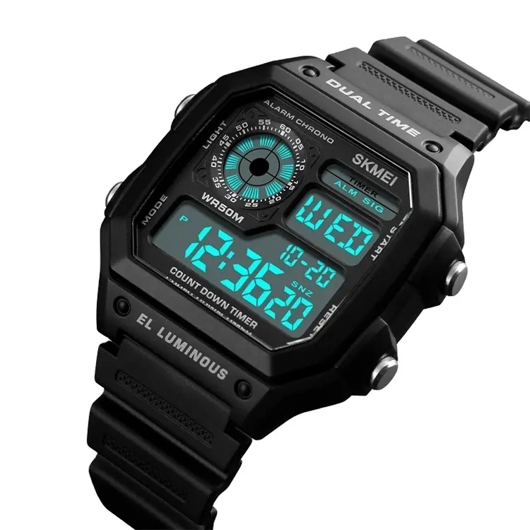 SKMEI 1299 Sports Watch Men Top Brand Luxury Famous LED Digital Watches Male Clocks Men's Watch Relojes Deportivos Herren Uhren