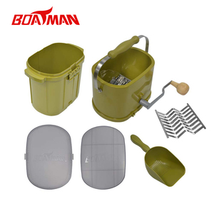 Barquero cebo trituradora boilie carpa accesorios de pesca nuevo verde <span class=keywords><strong>carpfishing</strong></span> aparejos engranaje de acero inoxidable al por mayor fábrica china - Product Image 6