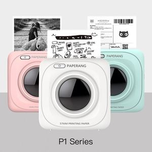 Mini <span class=keywords><strong>Impresora</strong></span> Térmica de Bolsillo <span class=keywords><strong>Paperang</strong></span> P1 203DPI, <span class=keywords><strong>Impresora</strong></span> de Etiquetas a Color, Interfaz USB Inteligente para Teléfonos Android e iOS - Product Image 1