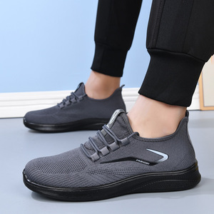 <span class=keywords><strong>Scarpe</strong></span> da ginnastica <span class=keywords><strong>estive</strong></span> da uomo con lacci, tinta unita, taglie forti, casual, sportive, traspiranti, anti-odore, da corsa - Product Image 3