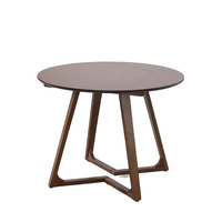Ensemble de table à manger en bois massif de style nordique, chaises larges, design minimaliste, écologique, meubles de salle à manger pour la maison et l'hôtel