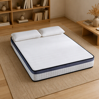 Soldes sur les sommiers à ressorts : Matelas moderne pour hôtel, à ressorts ensachés, mousse à mémoire de forme, hypoallergénique, pour un sommeil réparateur, mobilier de maison, conforme aux normes britanniques