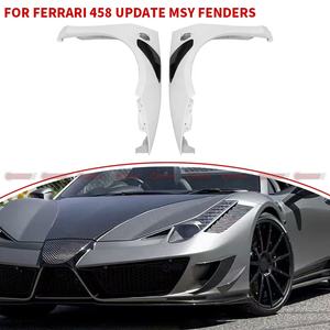 Nuevo Kit de Guardabarros Laterales de Fibra de Carbono Estilo MSY para Ferrari 458 - Product Image 4