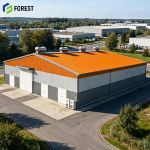 Almacén de Estructura de Acero de Alta Resistencia Prediseñado, Instalación Prefabricada para Almacenamiento de Productos Industriales - Product Image 1