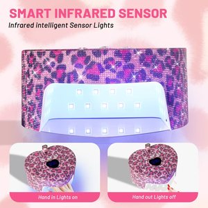 Lámpara LED UV 2 en 1 para Uñas, Potente, para Curado Profesional de Gel, con Decoración de Diamantes, Equipo para Salón de Uñas - Product Image 5