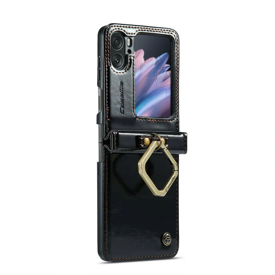 Caseme For Oppo Vind N2 Flip Cover Case Met Creditcardhouder Portemonnee Hoesje Voor Oppo Vind N2 Flip Mobiele Telefoon Accessoires 2023