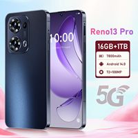 Teléfono Inteligente Reno13 Pro, Batería de Larga Duración de 7800mAh, Pantalla de 7.3 Pulgadas, 16GB+1TB, Reconocimiento Facial, Doble SIM, GPS para Capturar y Navegar