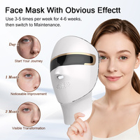 Appareil de soin du visage électrique professionnel à 8 modes, portable, pour usage domestique, masque facial, appareil de beauté du visage