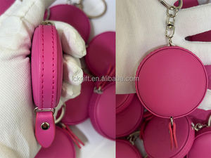 شعار مخصص ، تصميم شخصي ، رخيص من جلد البولي يوريثلين قابل للطي ، سلسلة مفاتيح صغيرة - Product Image 6