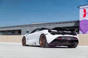 マクラーレン720S用ドライカーボンファイバーバンパー補強ビーム、新型牽引ヒッチアップグレードRYFTスタイルスポイラーディフューザーキット - Product Image 3