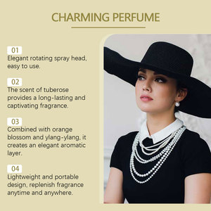 Roxelis Spray Profumato Rotante 10ml per Alleviare l'Odore Corporeo e il Malagodimento, Profumo da Viaggio al Fresia, Tuberosa e Lampone - Product Image 3