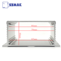 Boîtiers électroniques personnalisés en aluminium AK-C-A8 39x89x100mm