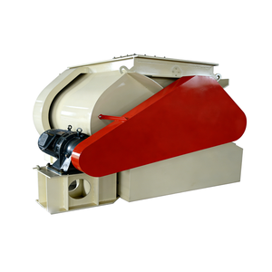 Mélangeur à pales à double arbre avec couteaux volants anti-agglomération pour aliments du bétail/produits chimiques aquatiques, moteur 30-37KW, certifié CE/ISO - Product Image 3