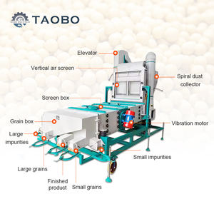 <span class=keywords><strong>Taobo</strong></span> Made in China Máquina de limpieza de semillas de Chile de maíz de alta capacidad de fácil operación con garantía de 5 años para varios materiales - Product Image 3