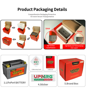 LFP14S 12.8V ヤマハ ハーレー KTM バイク用 リチウム鉄バッテリー Lifepo4 バッテリーパック - Product Image 5