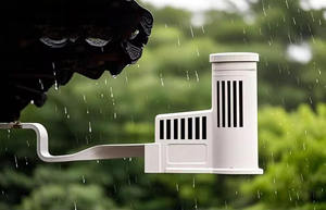 DaringFish Sensor Contrôleur <span class=keywords><strong>d</strong></span>'irrigation automatique Câble de signal de 5m <span class=keywords><strong>Circuit</strong></span> normalement fermé pour systèmes de gicleurs Matériau ABS - Product Image 4