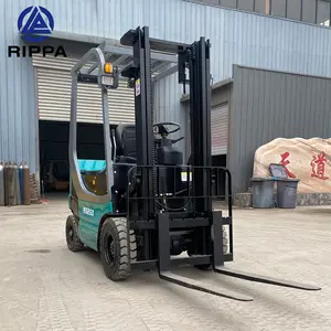 Malzeme taşıma ekipmanları 4 tekerlekli tip Mini elektrikli çatal asansörler düşük fiyat ile yepyeni elektrikli Forklift