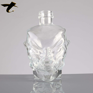 Botella <span class=keywords><strong>de</strong></span> <span class=keywords><strong>Vodka</strong></span> Redonda <span class=keywords><strong>de</strong></span> 200 ml, Super Flint, con Tapa <span class=keywords><strong>de</strong></span> Aluminio, Etiqueta Personalizada, Envase <span class=keywords><strong>de</strong></span> Lujo - Product Image 2