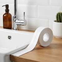 Bande d'étanchéité autocollante anti-moisissure, bande résistante au moisissure pour baignoire et bordure de mur