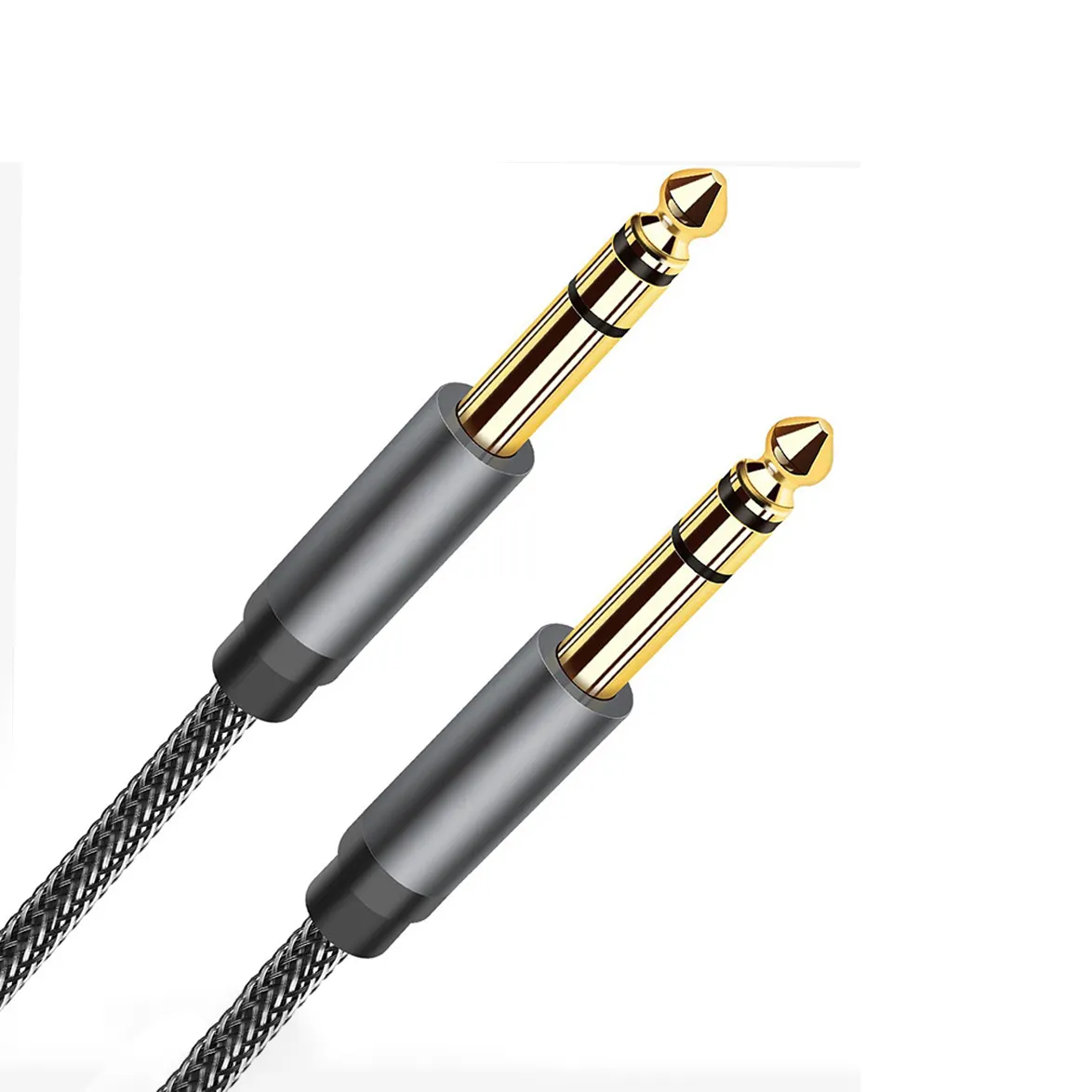 Baru Datang Aux Kabel Jack 6.35 MM Ke 6.35 MM Gitar Stereo Kabel Audio Pria KE Pria 6.35 MM Audio Jack Mono Stereo Kabel Kabel