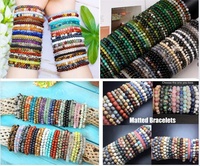 Pulsera de Piedras Naturales Apilables de 4mm, 6mm y 8mm, con Cristales de Piedras Preciosas, Estilo Feng Shui y Yoga, de Lujo, para Hombre, Fabricada por una Empresa con 20 Años de Experiencia