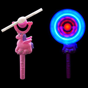 Baguette magique arc-en-ciel pour enfant, jouet d'éveil avec led <span class=keywords><strong>et</strong></span> lumières <span class=keywords><strong>musicale</strong></span>, moulin à vent - Product Image 3